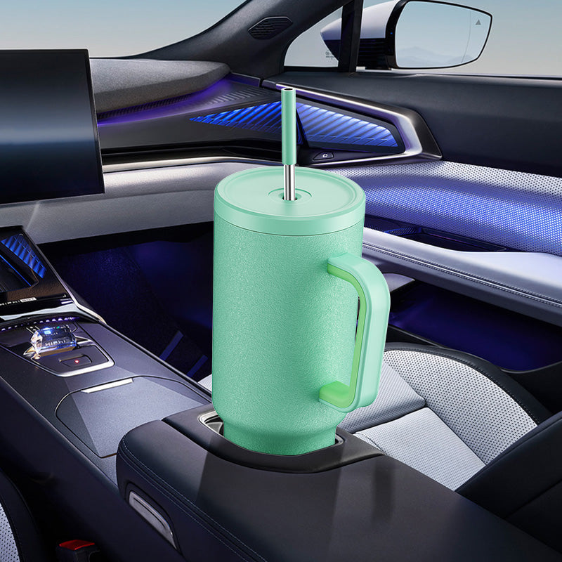 Copo Tumbler com Canudo 1.18L - Verde Mar