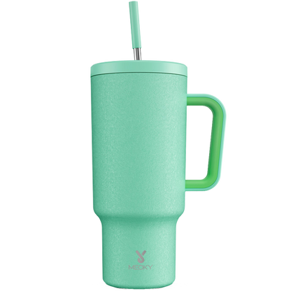 Copo Tumbler com Canudo 1.18L - Verde Mar