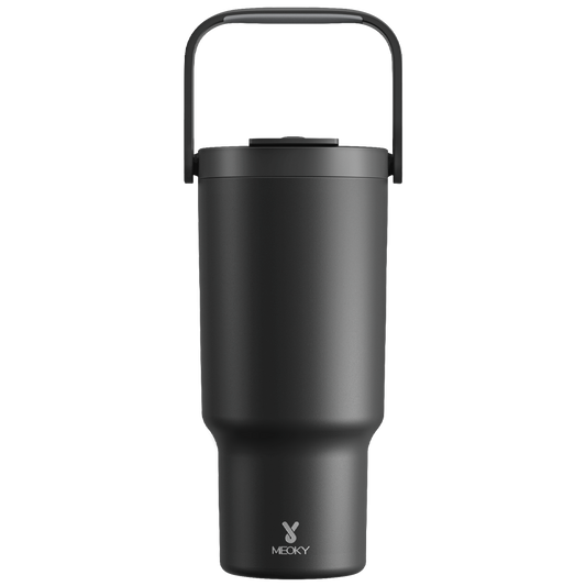 Copo Tumbler com Alça 1L - Preto