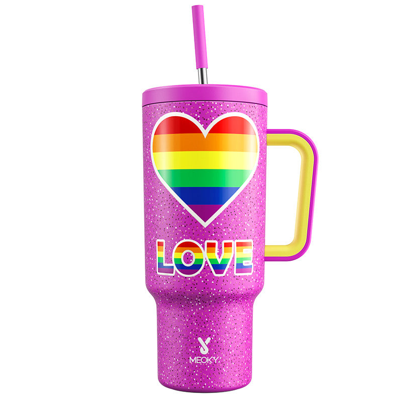 Copo Tumbler com Canudo 1.18L - COMPRE 1 LEVE 2